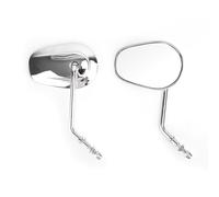Coppia di Specchi Retrovisori Cromati per Road Street Glide Softail XL883 1200.