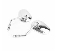 Coppia di Specchi Retrovisori Cromati per Road Street Glide Softail XL883 1200