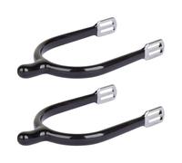 Coppia di speroni equestri per l'addestramento dei cavalli, set di speroni in lega di zinco con cinghia regolabile, accessorio per equitazione accessorio per equitazione Stalla per lezioni da fienile
