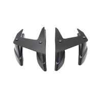 Coppia di Spoiler Laterali Downforce per Motociclette Deflettori per Carenatura Winglet Fissi per MT07 per MT 07 per MT-07 2018-2020(18-20 Black)