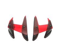 Coppia di Spoiler Laterali Downforce per Motociclette Deflettori per Carenatura Winglet Fissi per MT07 per MT 07 per MT-07 2018-2020(18-20 Red)