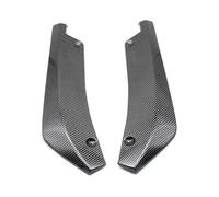 Coppia di Spoiler Posteriori per paraurti Auto per Dacia Duster 2013-2017, diffusori a Canard, Protezioni per paraurti Posteriore, Nero Lucido