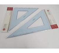 coppia di squadre franco cosimo panini 60°/ 35cm e 45°/ 30cm