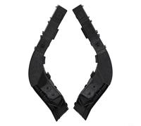 Coppia di staffe per paraurti anteriore in ABS nero compatibile con Elantra 2007-2010 Installazione diretta OEM 865142H000 865132H000 Sostituzione esterna auto