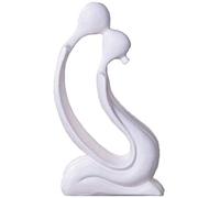 Coppia di Statue, Figure Sculpture in Love Matrimonio Ornamento Astratto, per Decorazioni per la scrivania del Soggiorno, Regali per Matrimoni, 2413 cm, Ceramica, Nero