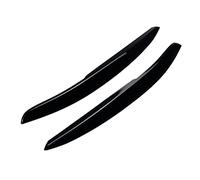 Coppia di Strisce Decorative per fari, sopracciglio, palpebre, Copertura per Polo MK5 2011 2012 2013 2014 2015-2018, Accessori per Auto (Aspetto Fibra di Carbonio)