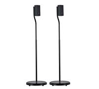 Coppia Di Supporti Per Altoparlanti Neri Regolabili In Altezza Per Altoparlanti Bose Supporti Da Pavimento Per Monitor Da Studio Domestici Portatili E Compatibili Con Var