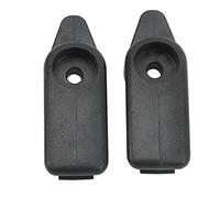 Coppia di supporti per clip per visiera parasole per auto neri 10411051 di ricambio per C5 1997-2004