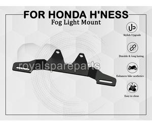Coppia Di Supporti Per Fari Fendinebbia Neri Adatta Per Honda H'ness CB 350