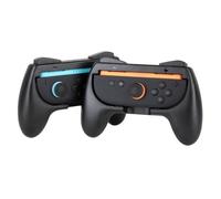 Coppia di supporti per Joy-Con - KONIX - Nintendo Switch 2 - Forma del controller classico - Nero