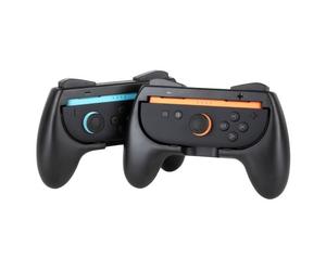 Coppia di supporti per Joy-Con - KONIX - Nintendo Switch 2 - Forma del controller classico - Nero
