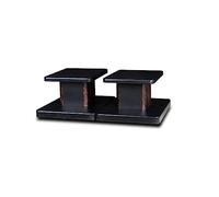 Coppia di supporti universali per altoparlanti in legno, 15 cm, per suono surround, Hi-Fi e home theater, migliorano l'esperienza audio e l'estetica in qualsiasi stanza