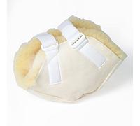 Coppia di talloni in borreggitto naturale