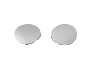Coppia Di Tappi Copri-occhiello Per Gancio Di Traino Paraurti Anteriore Argento Per Toyota Corolla 2007-2009 Parti di automobili
