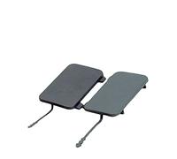 Coppia di Tappi Copri-Occhiello per Gancio di Traino paraurti Posteriore RH+LH con Primer Colore Casuale per Q5 2009 2010 2011 2012 2013