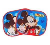 Coppia di Tendine Laterali Parasole Auto Bambini con Ventose (MICKEY MOUSE Topolino)