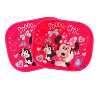 Coppia di Tendine Laterali Parasole Auto Bambini con Ventose (MINNIE MOUSE Topolina)