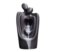 Coppia Di Titoli Di Incenso - Backflow Del Bruciatore Cono Incenso | Supporto In Ceramica | Porta Del Cono Decorativo | Bruciatore Di Aromaterapia Per Lo Studio Soggiorno Meditation Meditation Relaxat