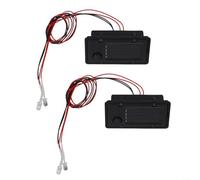 Coppia di top di ricambio per luce solare con lampadine a LED e pannello solare, progettate per lanterne esterne e illuminazione automatica