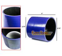 Coppia Di Tubo Turbo Ingresso Intercooler Caddy In Silicone 3 Ply Blu 70Mm