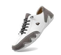 Coppia di uomini primavera ed estate nuove scarpe da trekking antiscivolo moda scarpe leggere per le persone medie e anziane, grigio., 37 EU Larga