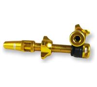 Coppia di valvole ice tubeless airflow 44mm gold