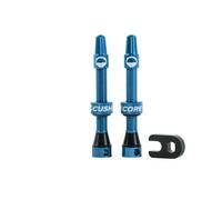 Coppia di valvole tubeless CushCore Bleu