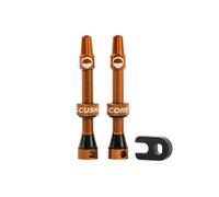 Coppia di valvole tubeless CushCore Orange