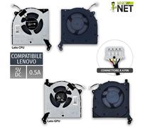 Coppia di ventole compatibile con Lenovo Legion 5-15IMH05H (Type 81Y6)