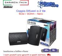 CASSE BOX 30W 2 VIE 8ohm BASS REFLEX CP. NERO