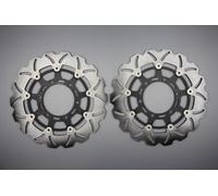 Coppia Dischi Anter. Wave 310mm per SUZUKI GSXR 600 L1 L2 L3 L4 L5 L6 L7 2011-17