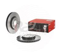 Coppia Dischi Anteriori Adatti per ALFA Mito FIAT LANCIA CITROEN Nemo PEU Bipper