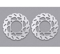 Coppia Dischi Anteriori Fisso Wave ATV 180mm HONDA TRX500 FGA FOREMAN 2005-2009