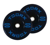 Coppia Dischi Bumper ADBT Training Absolute 20 kg cad. Gomma Piena Diametro 45cm