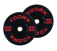 Coppia Dischi Bumper ADBT Training Absolute 25 kg cad. Gomma Piena Diametro 45cm