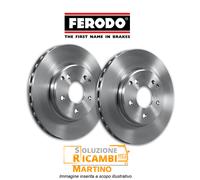 Coppia Dischi Freni POSTERIORI Ferodo TOYOTA AURIS 2.2 D 130 KW 177 CV