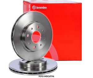 COPPIA DISCHI FRENO ANT BREMBO MERCEDES-BENZ A 200 I 100KW 12>14 09B...