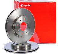 COPPIA DISCHI FRENO ANT BREMBO RENAULT KANGOO BE BOP 1.5 dCi 80KW 09> 09A72721