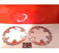 COPPIA DISCHI FRENO ANTERIORE DX/SX HONDA PC 800 PACIFIC COAST 1998
