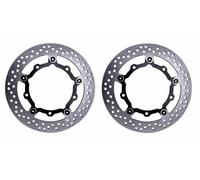 COPPIA DISCHI FRENO ANTERIORE FLOTTANTI REVIVAL YAMAHA MAJESTY 400 2006 / 2011