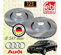 COPPIA DISCHI FRENO ANTERIORI AUDI A6 - A6 AVANT - ALLROAD DAL 2004