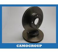 COPPIA DISCHI FRENO ANTERIORI FRONT BRAKE DISC KIT WOLF PER FORD ESCORT MK3 MK4