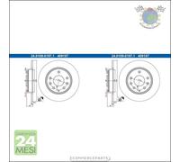 Coppia dischi freno ATE Posteriore per MAZDA CX-30 3