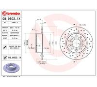 Brembo Disco Freno 0895021X