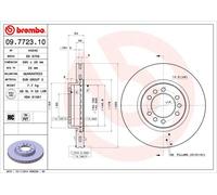 Brembo Disco Freno 09772310