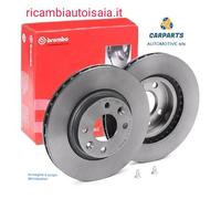 KIT DISCHI FRENO BREMBO + PASTIGLIE BREMBO RENAULT CLIO III dal 2005 ANTERIORE