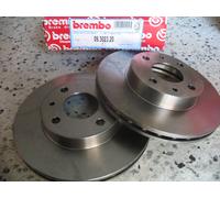 COPPIA DISCHI FRENO BREMBO ANT. per FIAT UNO TURBO i.e. 1.3 & 1.4 Cod. 09302320