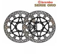 COPPIA DISCHI FRENO BREMBO ANTERIORE ORO DUCATI 1098 S 2006 2007 2008 2009 2010