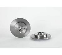 Disco freno BREMBO 8951217 posteriore, completo, 1 pezzo