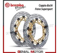 Coppia Dischi Freno Brembo Racing SS Mv Agusta Brutale R Italia Ø320 2005 2008